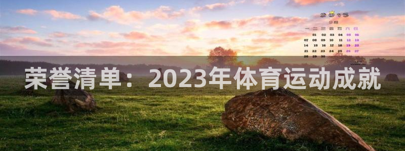 黑白体育ufc直播：荣誉清单：2023年体育运动成就